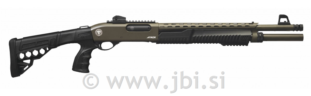 Huglu šibrenica Atrox Tactical Plus Telescopic 46 cm 12 - Khaki
