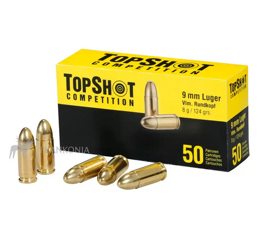TSC 9x19 mm FMJ 8g/124grs 1000/1