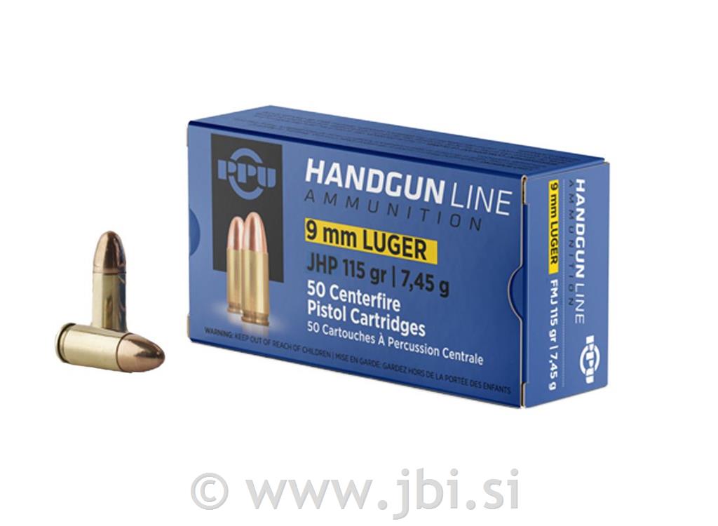 A-101 Nab. 9x19 mm JHP 7,45g/115gr 50/1