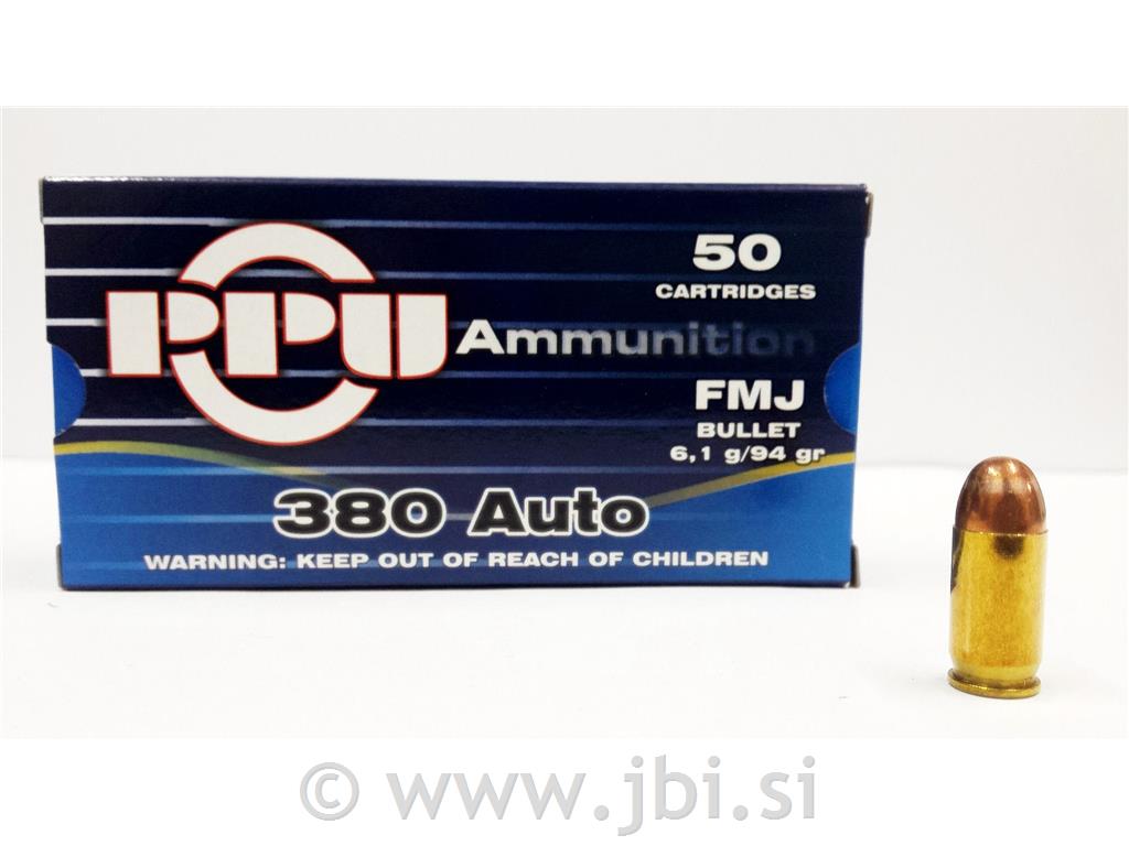 A-144 Nab. 380 Auto FMJ 6,1g/94gr 50/1