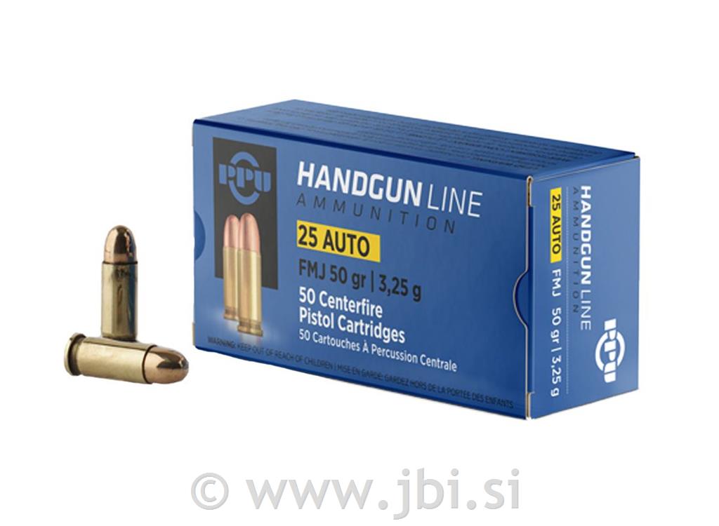 A-160 Nab. 25 Auto FMJ 3,25g/50gr 50/1