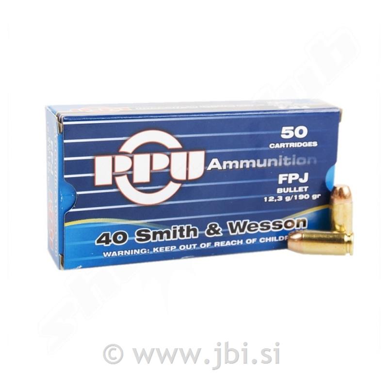 A-197 Nab. 40 S&W FPJ 12,3g/190gr 50/1