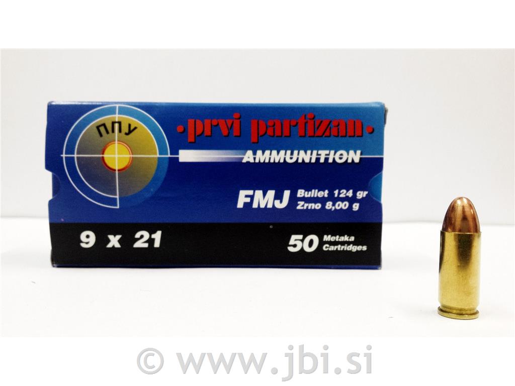 A-198 Nab. 9x21 mm FMJ 8g/124gr 50/1
