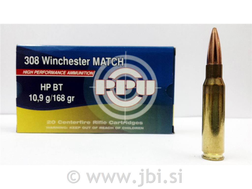 A-496 Nab. 308Win HPBT Match 10,9g/168gr