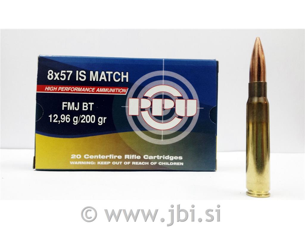 A-541 8x57 IS FMJ BT Match12,96g/200gr