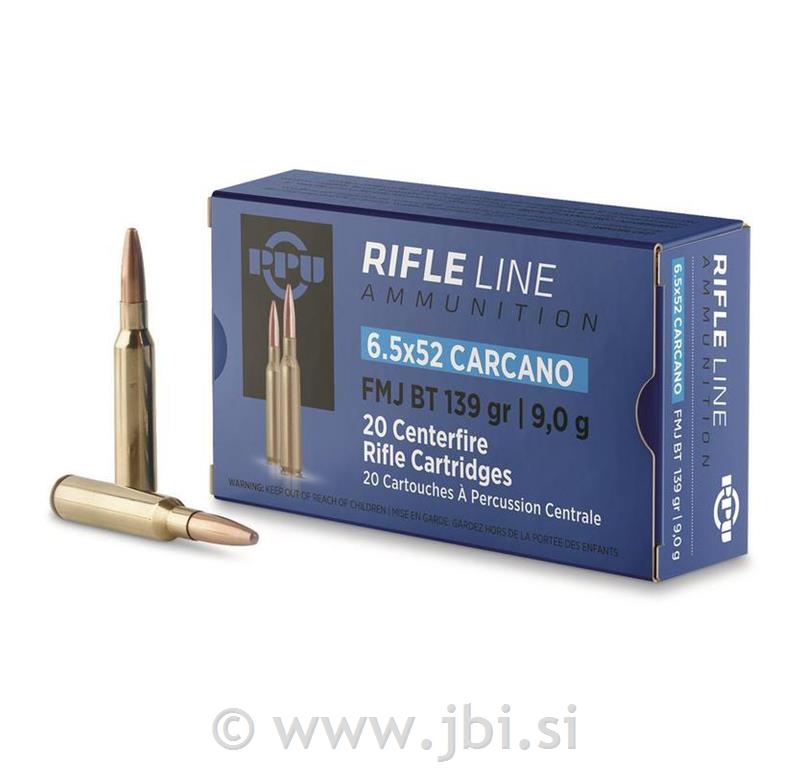 A-605 Nab. 6,5x52 Carcano FMJ BT 9,0g/139gr 20/1