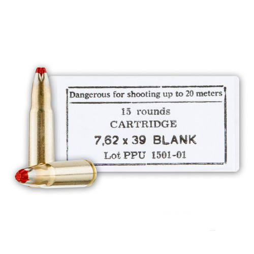 A-492 Naboj 7,62X39 mm Blank 15/1
