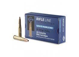 8x56 RS Mannlicher FMJ BT 13,50g 208gr