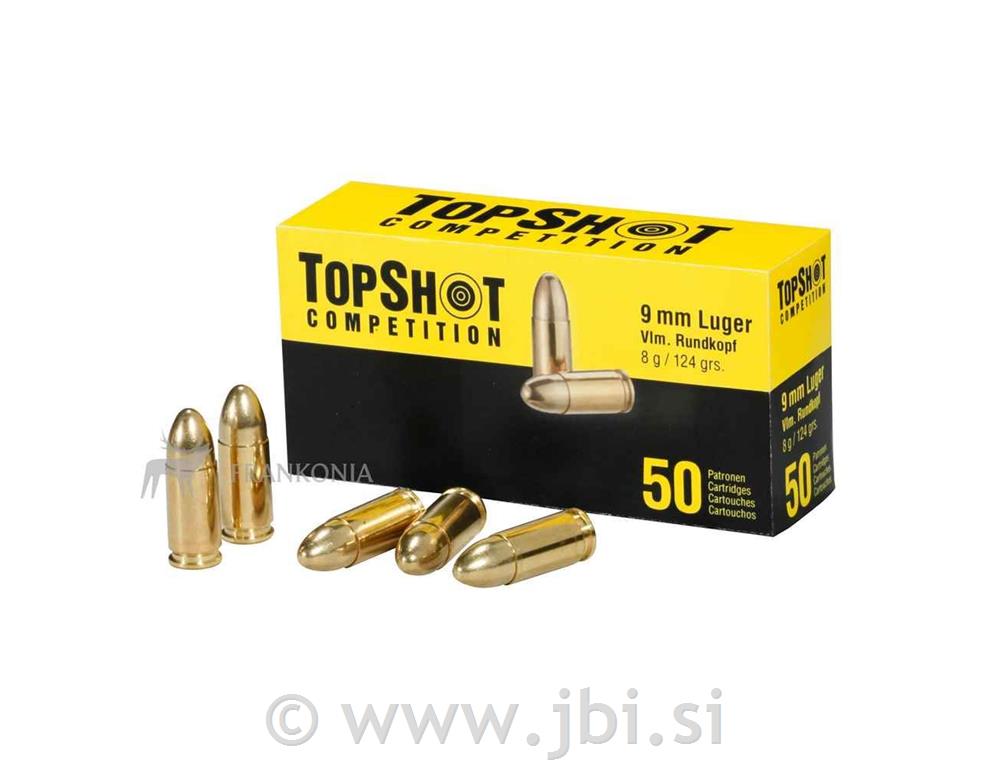 TSC 9x19 mm FMJ 8g/124grs 50/1