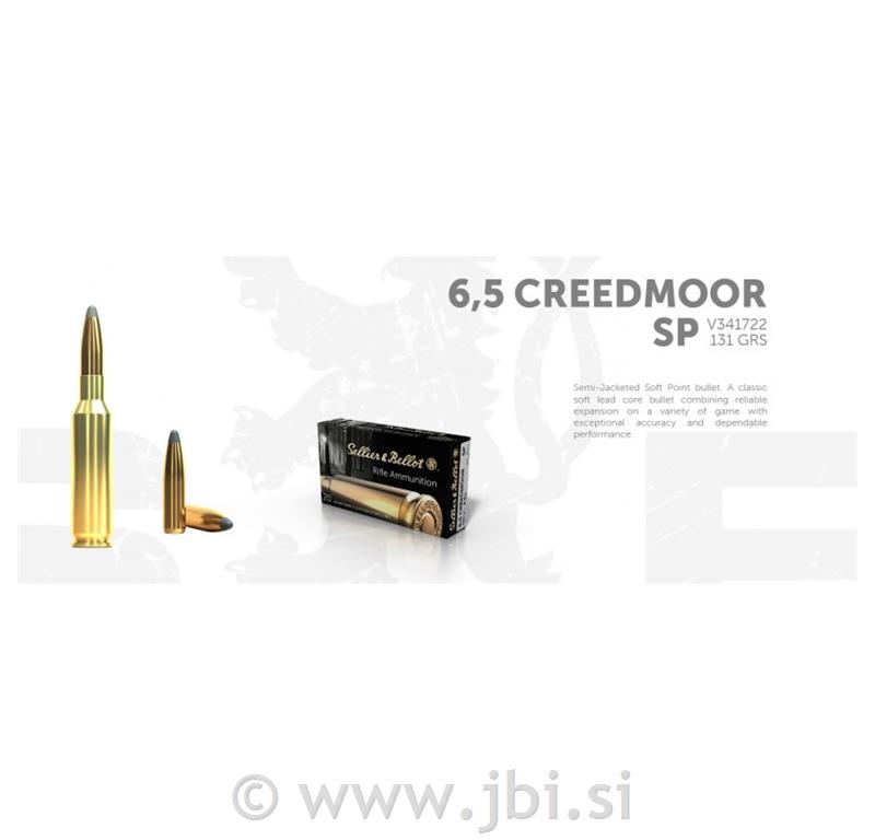 S&B 6,5 Creedmoor SP 9,1g/140grs 20/1