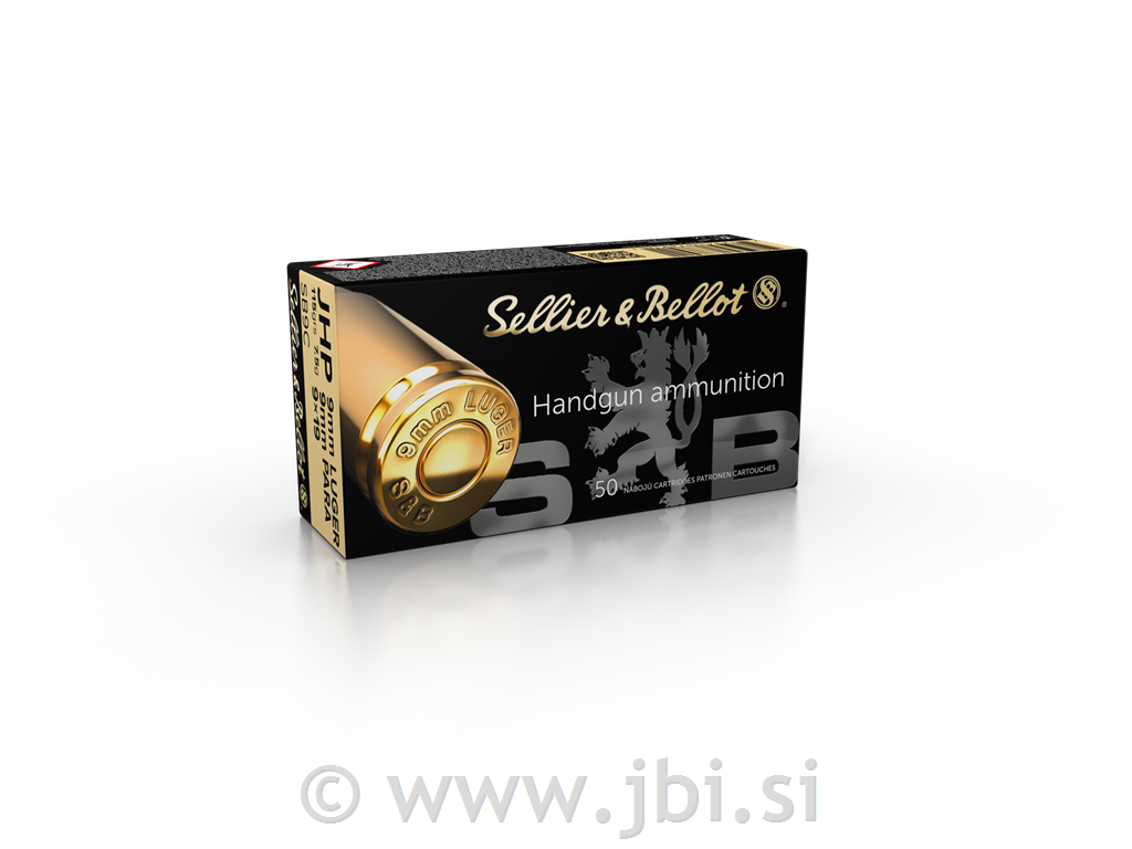 S&B 9x19 JHP 7,5g/115gr 50/1