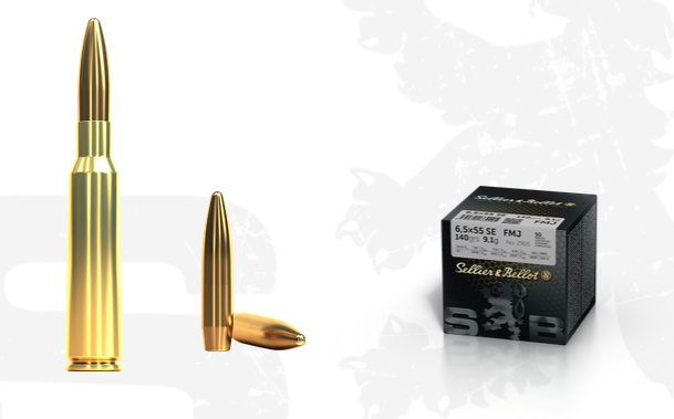 S&B 6,5x55 SE FMJ 9,1g/140grs 50/1