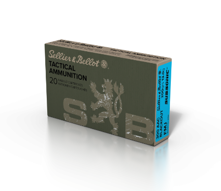 S&B .300 AAC Blackout FMJ Subsonic 13g/200grs 20/1