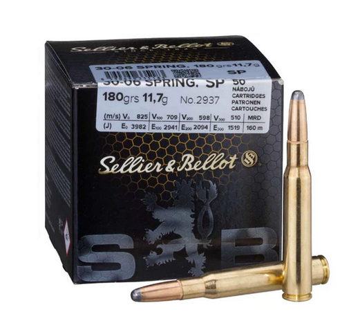 S&B .30-06 SP 11,7g/180grs 50/1