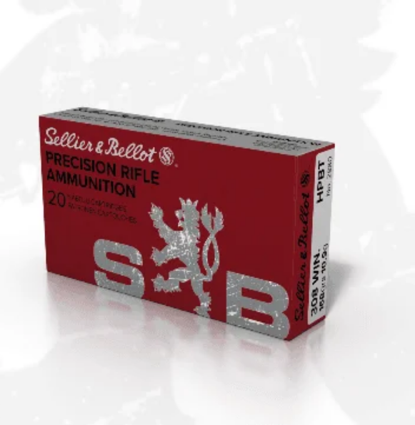 S&B .308 WIN HPBT (OTM) 10,9g/168gr 20/1