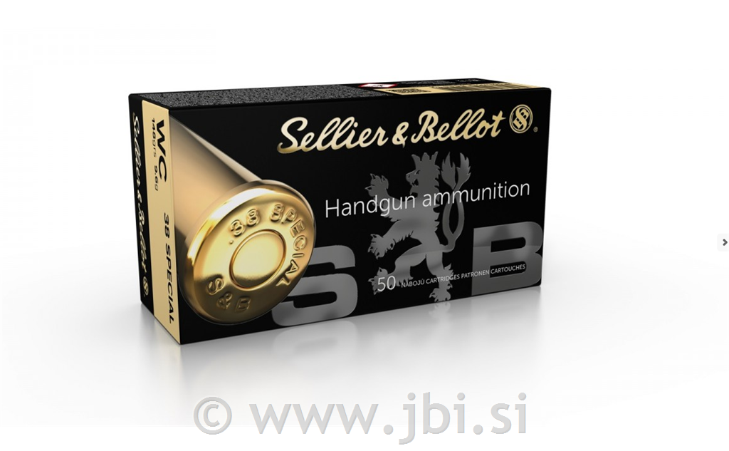 S&B .38 Special WC 9,6g/148grs