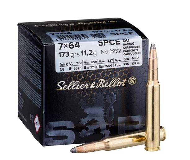 S&B 7X64 SPCE 11,2G 50/1
