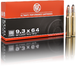 9,3x64 UNI Classic 19g/293grs 20/1