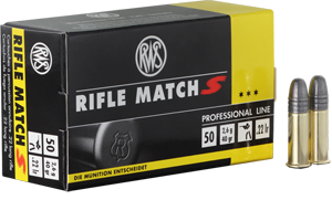 RWS .22 LR Rifle Match 2,6g/40gr 50/1