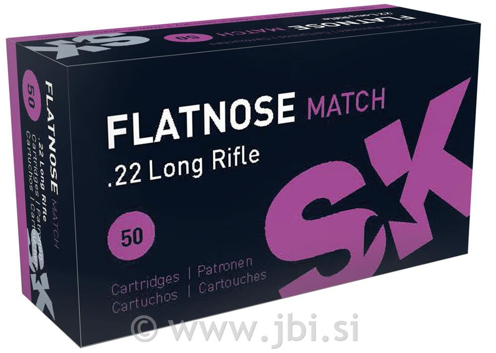SK Lapua Flatnose Match .22LR 40gr 50/1