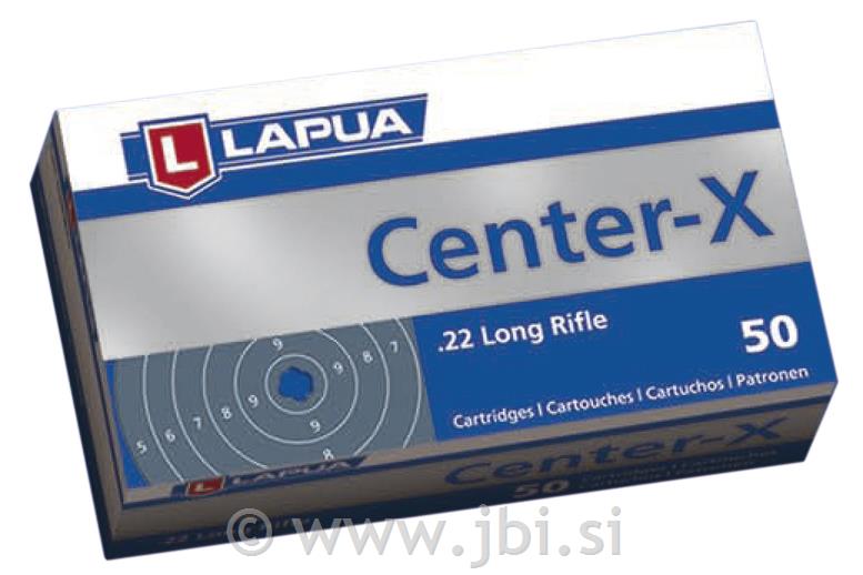 Lapua Center-X .22LR 50/1 2,59g/40gr LRN
