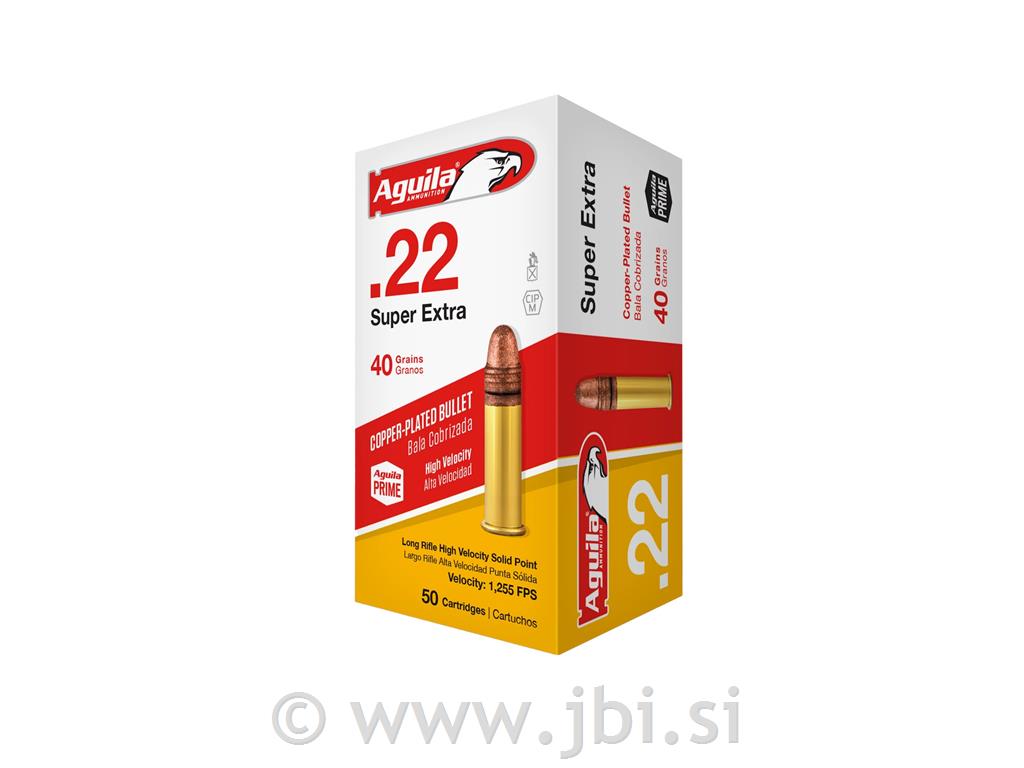 Naboj Aguila .22LR HV Super Extra 2,59g/40gr CP