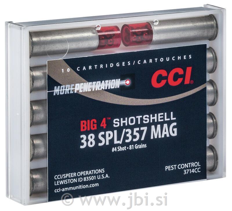 Naboj CCI 38/357 ShotShell 5,44g/84gr 4Shot