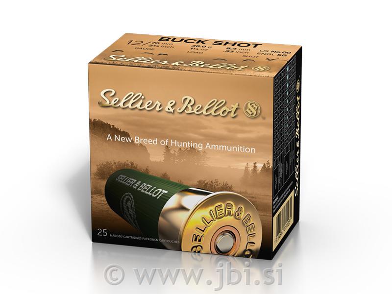 Naboj S&B Buck Shot 12 36G 8,43mm