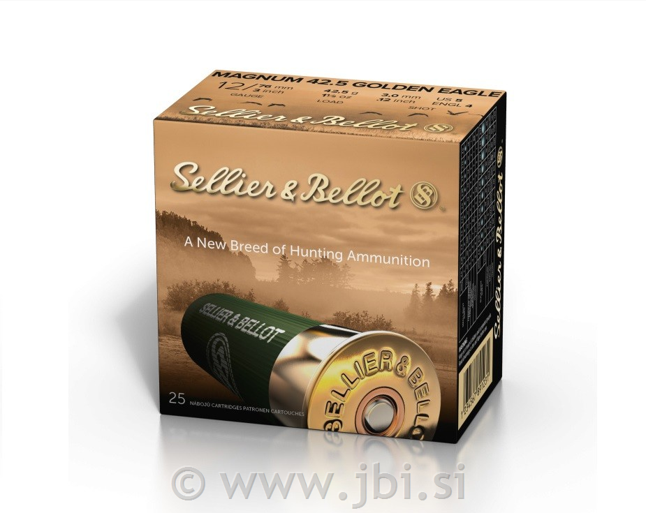 S&B MAGNUM GE 12/76, 42,5g, 3,0mm