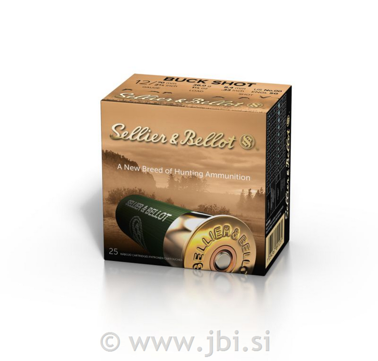Naboj S&B Buck Shot 12 36G 5,1mm