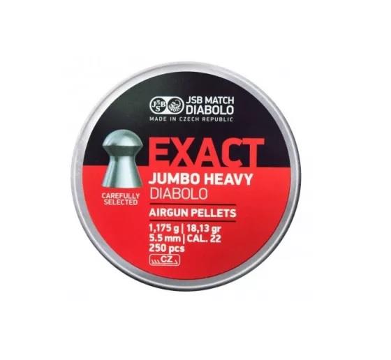 Diabole JSB Exact Jumbo Heavy 5,52 1,175g/18,13gr 250/1