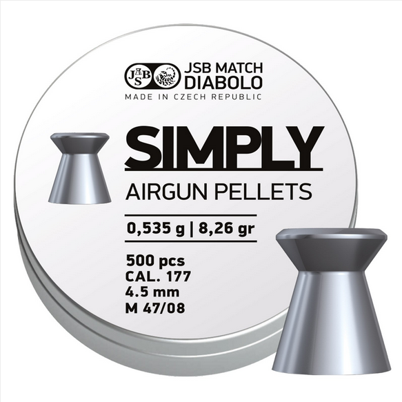 Diabolo JSB Simply 4,5mm 0,52g