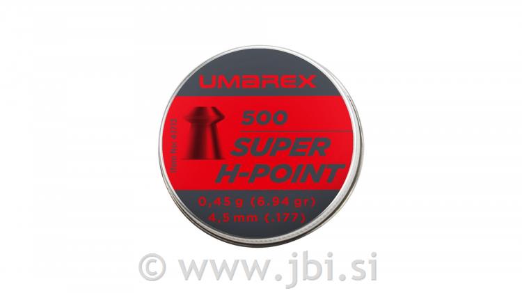 Diabole Umarex 4,5mm Super H-Point Hohlspitz 0,45g/6,94gr 500/1