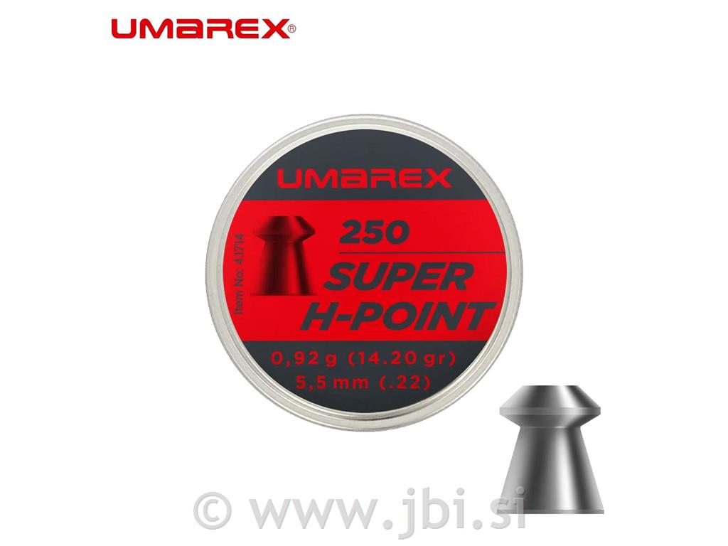 Diabole Umarex 5,5mm Super H-Point Hohlspitz 0,92g/14,20gr 250/1