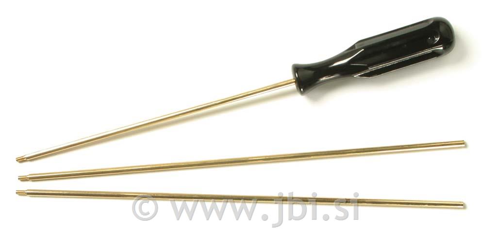 Palica za čiščenje (medenina) 4mm 99B 3-delna