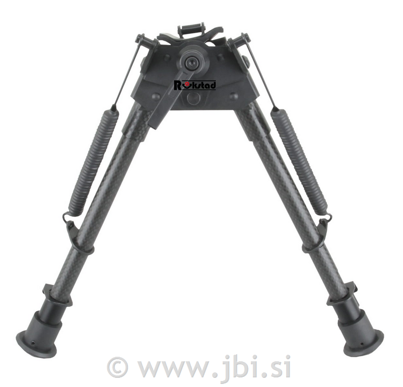 Carbon Bipod 9-13" Swivel Spring RSCFS-09