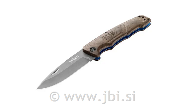 Nož Walther BWK 7 Blue Wood 440C steel