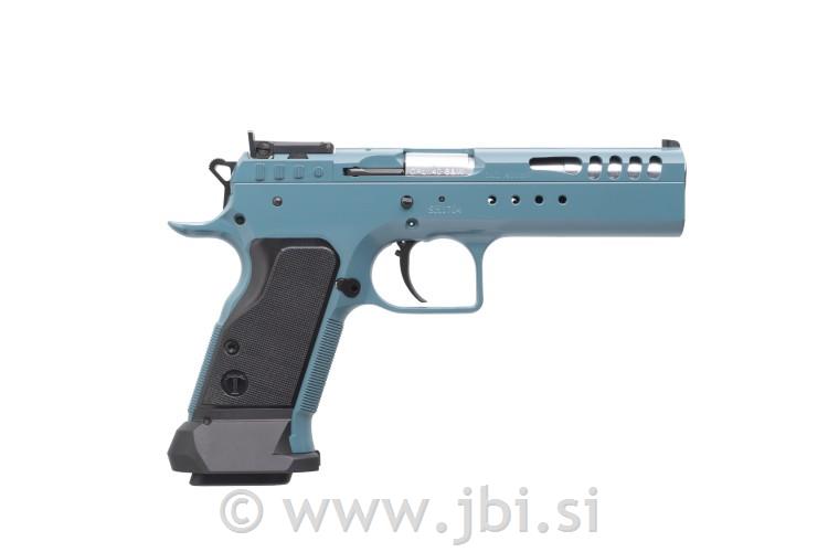 Tanfoglio Limited Custom Teal Blue 9x19 mm