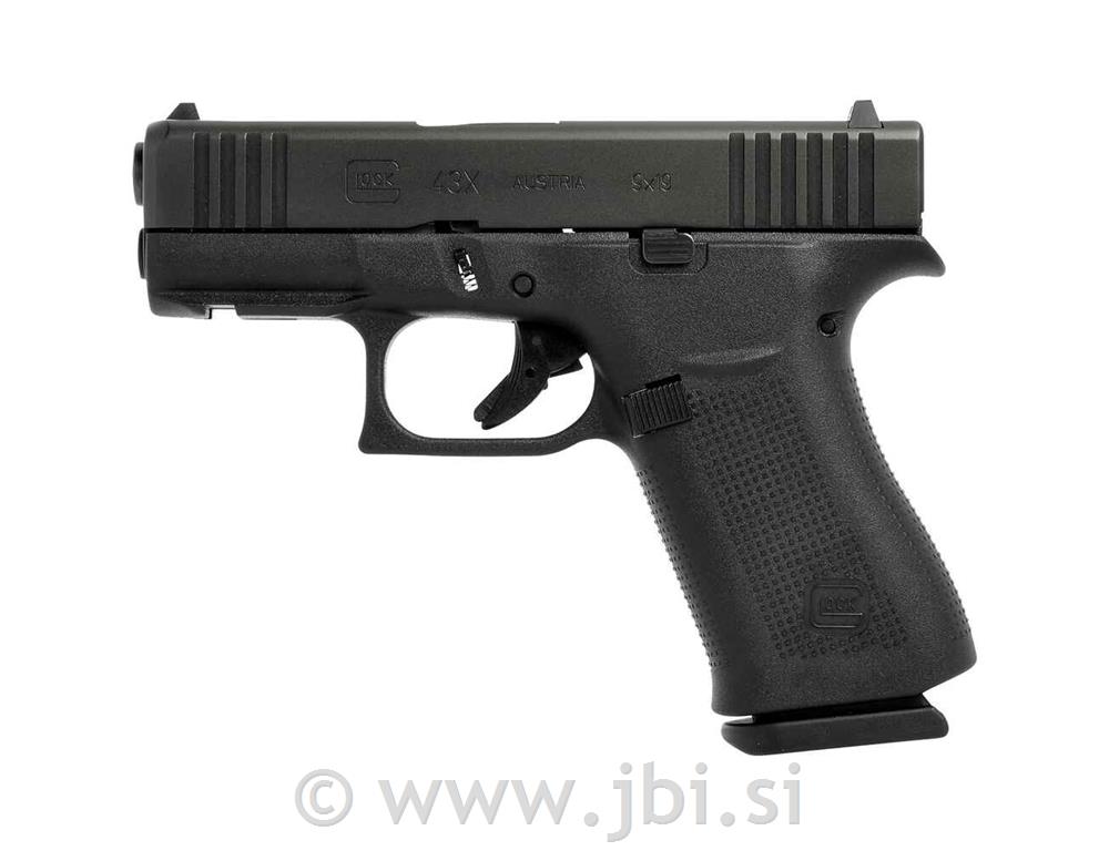 Glock 43X R/FS, črn