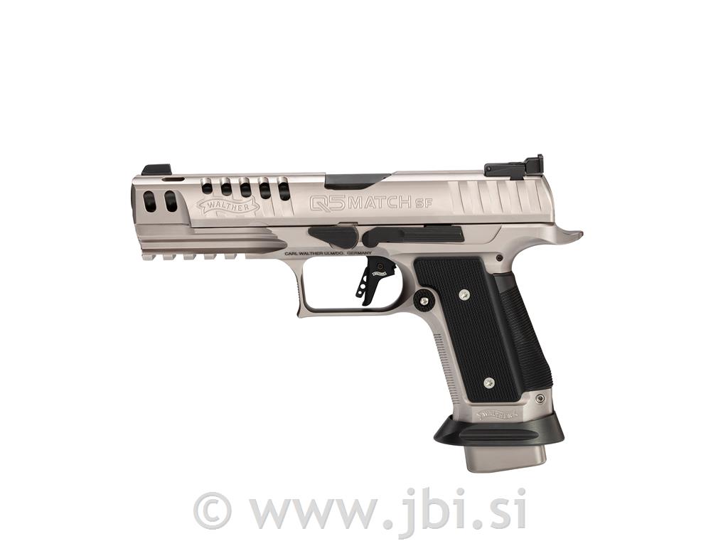 Walther Q5 Match Steel Frame Black Tie 5" 9x19mm