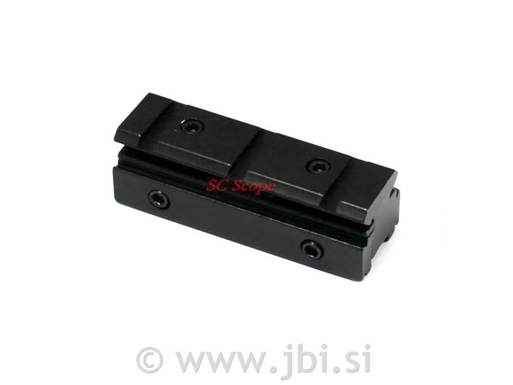 Dovetail to Weaver Rail Mount Ad SCOT-03