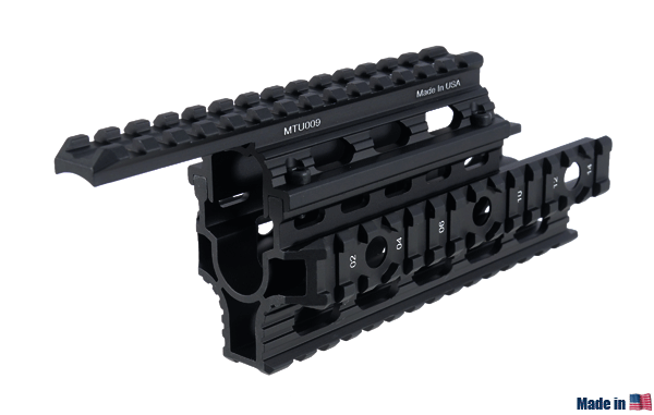 UTG Pro Uni AK47 Quad Rail Handguard