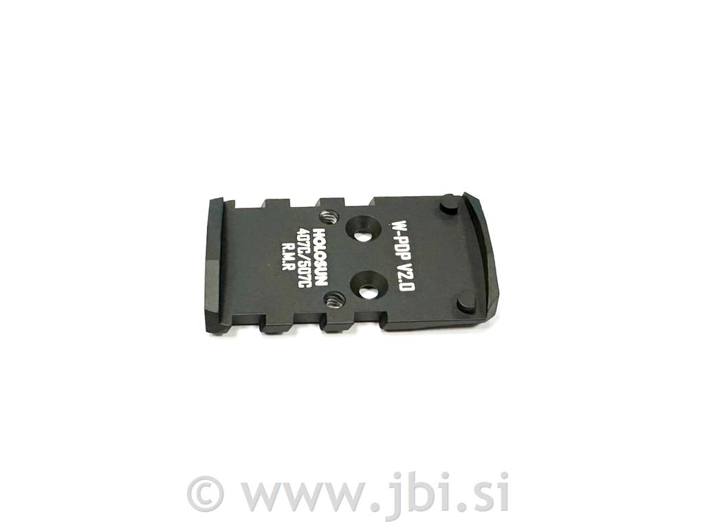 Walther PDP (ver. 2.0) red dot adapter Holosun 407C/507C R.M.R.