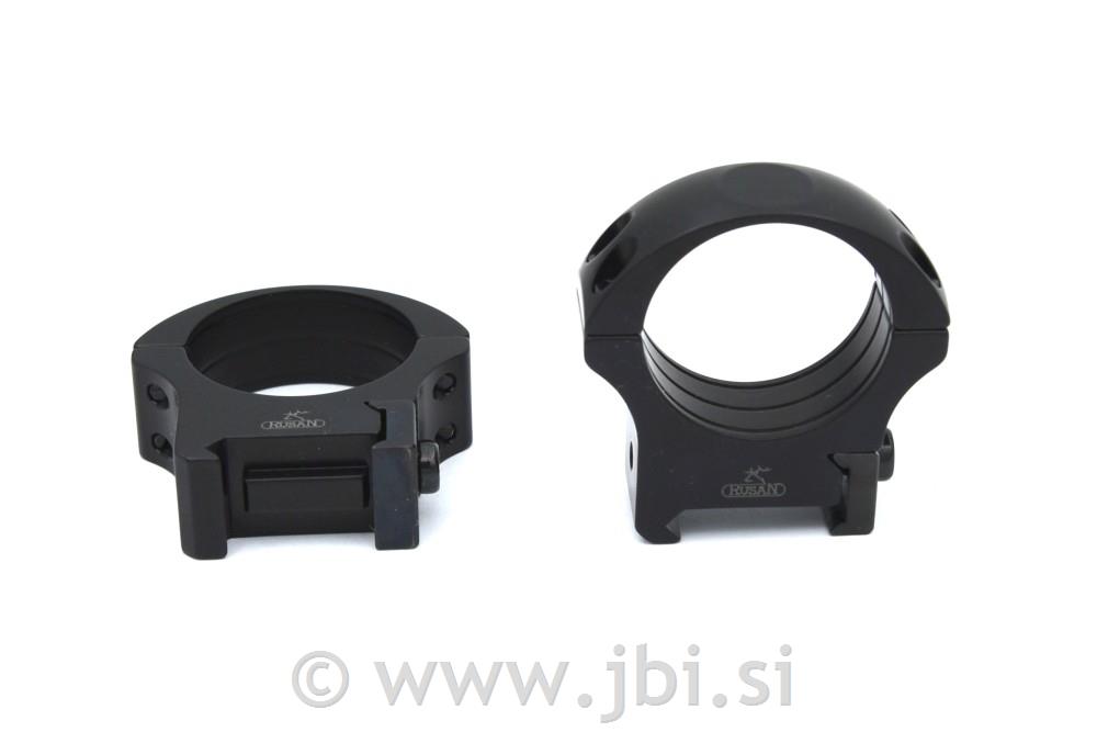 Rusan Picatinny lightweight rings - 30 mm screw H17 050P-AL-30-17-V