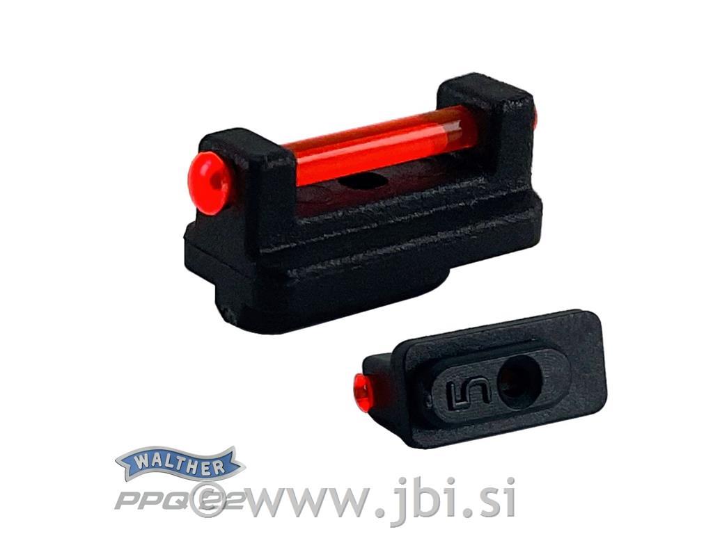 Merek Red FiberOptic Korn PPQ M2 .22lr