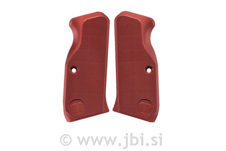 GU011 Aluminium Grips Red SF Match