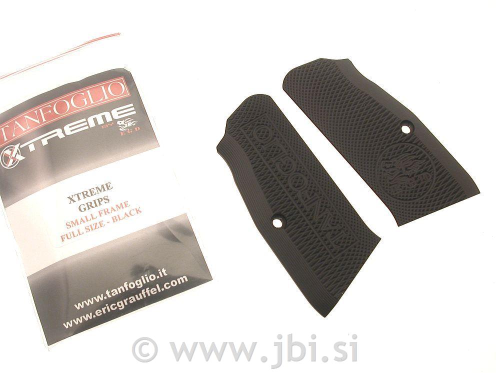 Tanfoglio Xtreme črne alu platnice X015