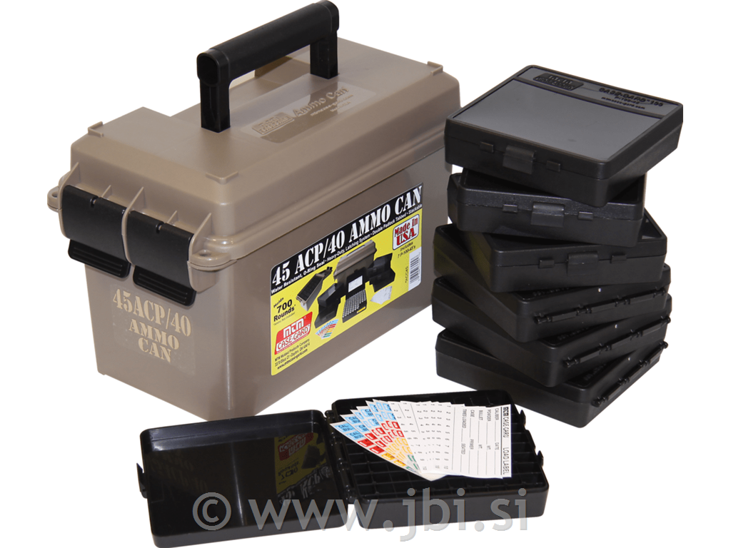 Škatla za strelivo 1000rd (10pc) 9mm MTM P-100-9 ACC9