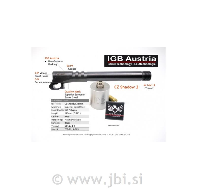 Cev CZ Shadow 2 9x19 IGB 5,46" Threaded M13,5x1L
