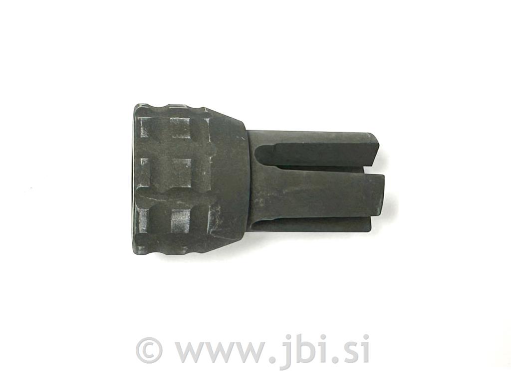 BoreLock HiPer Short 5.56 flash hider 1/2"x28 UNEF, Flat rear